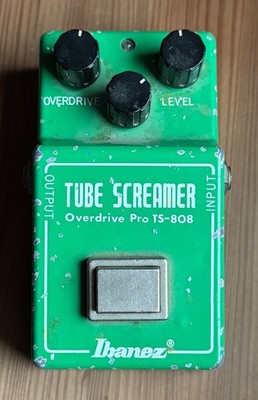 Ibanez TS-808 Vintage Tube Screamer Overdrive Fußpedal 1981 aus Studioauflösung
