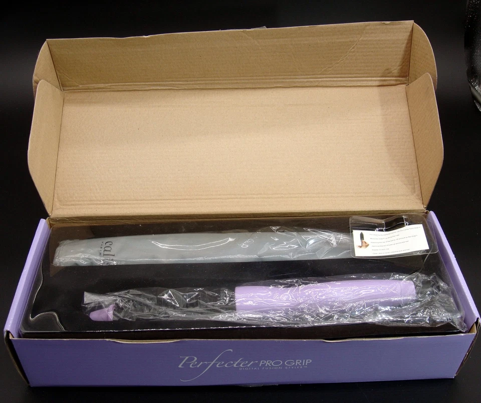 Calista Perfecter Pro Grip Digital Fusion Styler Lockenstab 5" Schaft - Bild 2 von 3