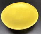 Vintage Frankoma Westwind Mustard Yellow Dish 4-1/2 Across No Chips Or Cracks