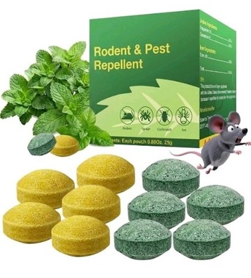 10 Pack Peppermint oil Rodent Repellent Mouse Rat Deterrent Balls