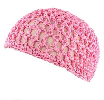 Women's Mesh Wig Cap Adjustable Hair Net Crochet Sleep Turban Chemo Hat