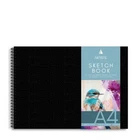 Artist Sketch Book Hardback Pad Spiral Bound 170gsm Cartridge Art Drawing Paper