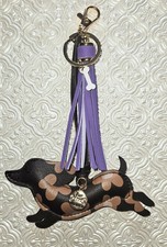 Dachshund Doxie Puppy Dog Keychain Purse Charm Backpack Clip Free Shipping