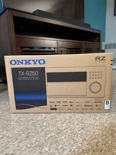 Onkyo TX-RZ50 9.2-Channel THX Certified 8K/4K Network AV Receiver
