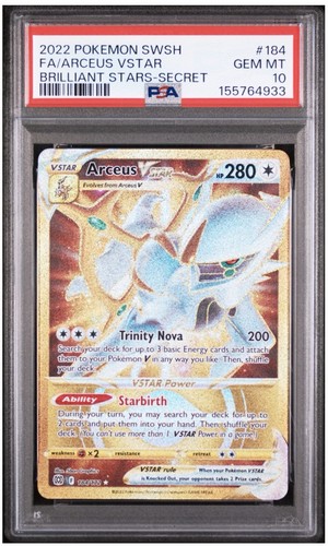 Arceus VSTAR graded PSA 10 for sale on eBay