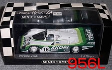 1/43 SKOAL Porsche 956L No. 16 1983 Le Mans 24 5th Green PORSCHE