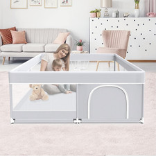 Corralito 50x50 Pulgadas Corral Para Bebes Parque De Juegos Infantil Valla Casa