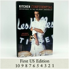 Kitchen Confidential - Anthony Bourdain (1st edition 1st print) Bloomsbury, 2000