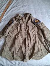 San MIGUEL Colorado Police Officer Shirt Mens 42 Short Sleeve + Patch