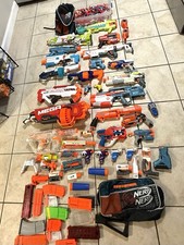 Nerf Gun Blaster Lot  Accessories: Mega, Ultra, Fortnite, Elite Bundle