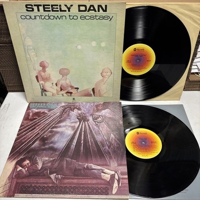 STEELY DAN Countdown To Ecstasy & The Royal Scam LPs Original ABC Records VG/VG