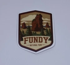 Fundy National Park Sticker Canada Travel Tour Art Decal Vinyl Souvenir Tc9