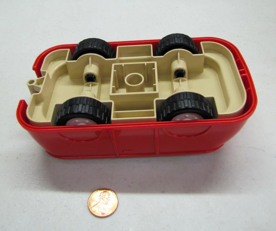 Lego Duplo Peppa Pig Vehículo Rojo Coche Deportivo Convertible para la Familia de Peppa Foto 4 de 4