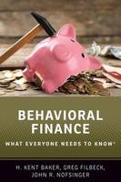 Behavioral Finance | What Everyone Needs To KnowÂ® | H. Kent Baker | Taschenbuch