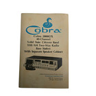 Ancien manuel d'instructions Cobra 2000GTL 40 canaux SSB/AM CB station de base radio