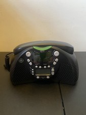 GE Clock Radio Telephone AM/FM Dual Alarm CID LCD TESTED