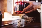 Cafflano Kompact: 2 colors simple pressing hot & cold brewer / portable, camping