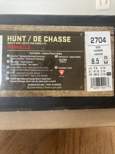HERREN GRÖSSE 8,5 M - RED WING SCHUHE Irish Setter Pinnacle 9" Camouflage Jagdstiefel. - Bild 4 von 5
