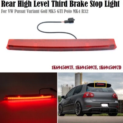 3.BREMSLEUCHTE 3te ROT BREMSLICHT für VW GOLF V 5 GTI POLO 9N PASSAT #1K6945097F - Bild 1 von 4