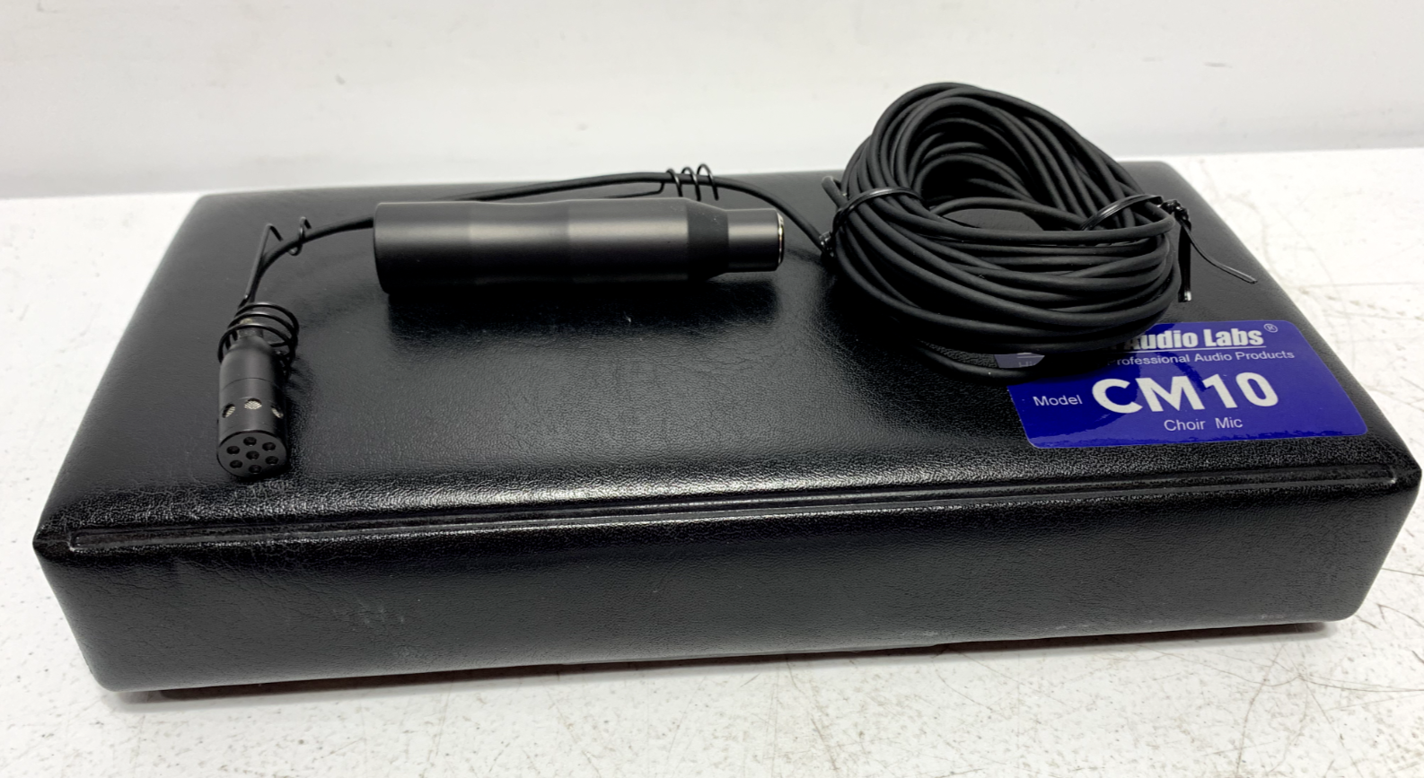 Benson Audio Labs CM10 Cardioid Condenser Hanging Choir Microphone Black