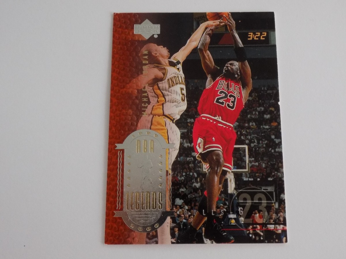 2000-01 Upper Deck NBA Legends Michael Jordan Card #1 Bulls HOF