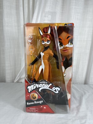 Miraculous Ladybug Rena Rouge Action Figure 10.5" Doll Playmates Toys ...