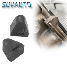 2 Rubber Tailgate Bumpers Silverado Sierra Right or Left Side Latch Cushion Stop