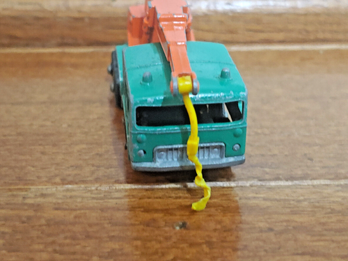 Lesney Matchbox Gru a 8 ruote n. 30 1965 Verde Made In Regno Unito - Foto 3 di 5
