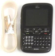 Kyocera Torino / Loft S2300 - Black ( Virgin Mobile ) Rare Cell Phone - Bundled