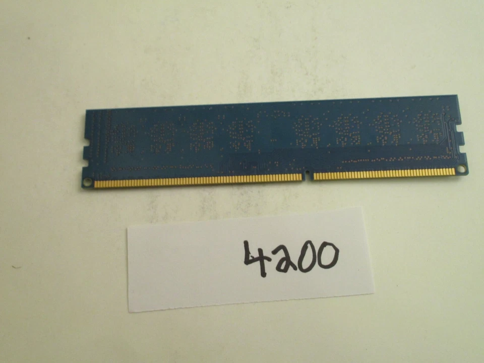 Nanya NT2GC64B88G0NF-DI 2Gb PC3-12800 1600Mhz DDR3 Desktop Memory RAM (4200) - Image 2 of 2