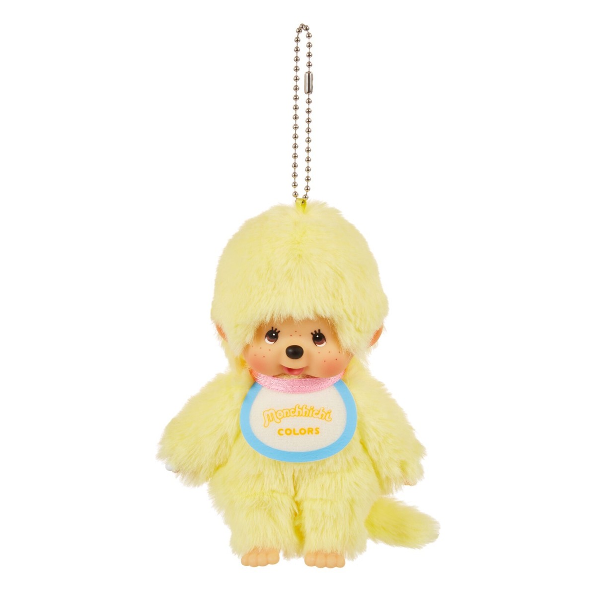 Monchichi Colors Yellow Mascot Keychain Plush | eBay