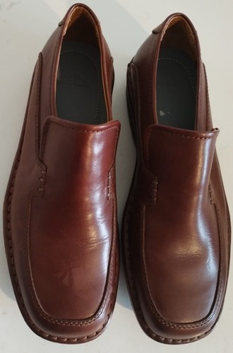 Terra Plana Men's Brown Slip-On Leather Shoes. Designer: Charles Bergman. UK 7.5 - Picture 13 of 19