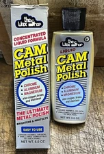 The Wax Shop CAM Metal Polish - Vintage - NOS / NEW 5.0 ounces