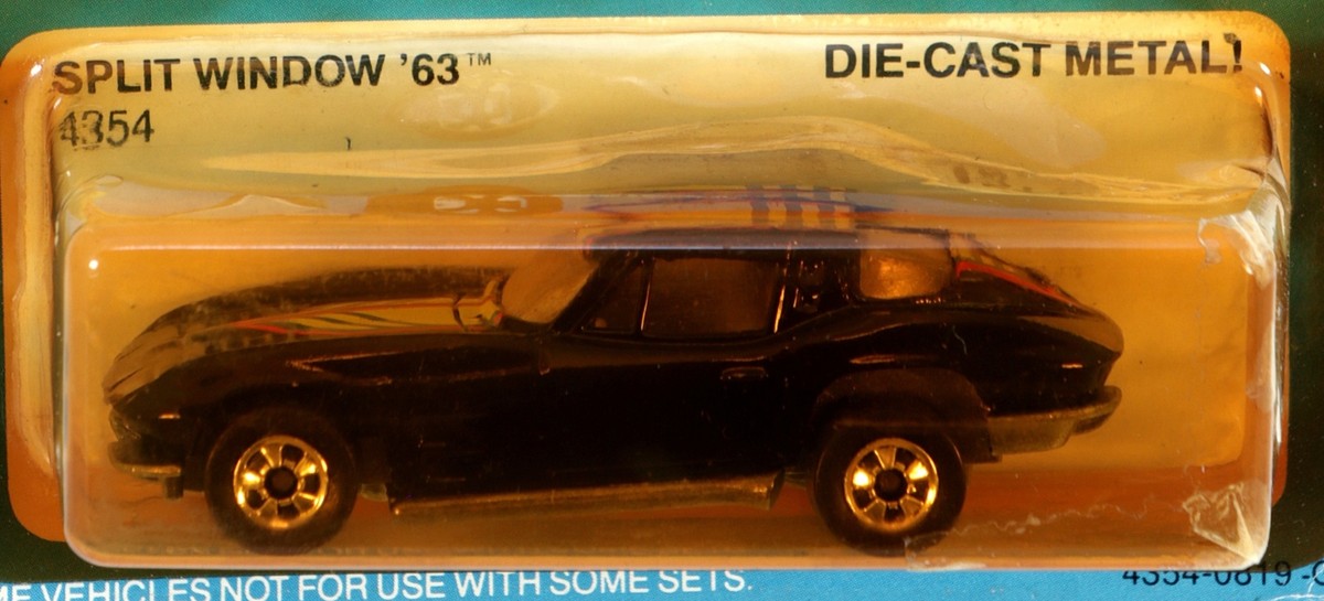 旧いHot Wheels SPLIT WINDOW '63 No. 4354 Vintage Hot Wheels Split Window '63 HiRakers Series - 4354