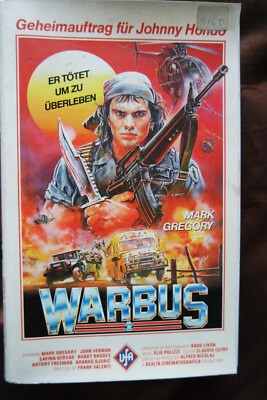 Warbus 2  DEUTSCH Mark Gregory John Vernon VHS UfA Video FSK 18