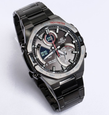 Casio Edifice ECB-950YDC-1AJF Bluetooth Solar Analog Digital Watch Black Dial