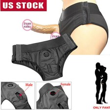 Strap On Dildo Harness Adjustable Briefs O-Ring Pants Men or Women Male Female