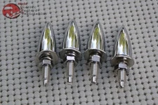 Hot Rat Street Rod Custom Car Truck Chrome License Plate Frame Fasteners Bolts