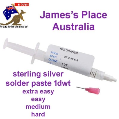 Solder Paste, Sterling Silver With Flux, Easy Flow. Sold Per 0.5-troy Ounce Tube. | Fire - Foto 7