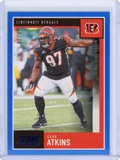 2020 Panini Score Football Blue #57 Geno Atkins #10/20