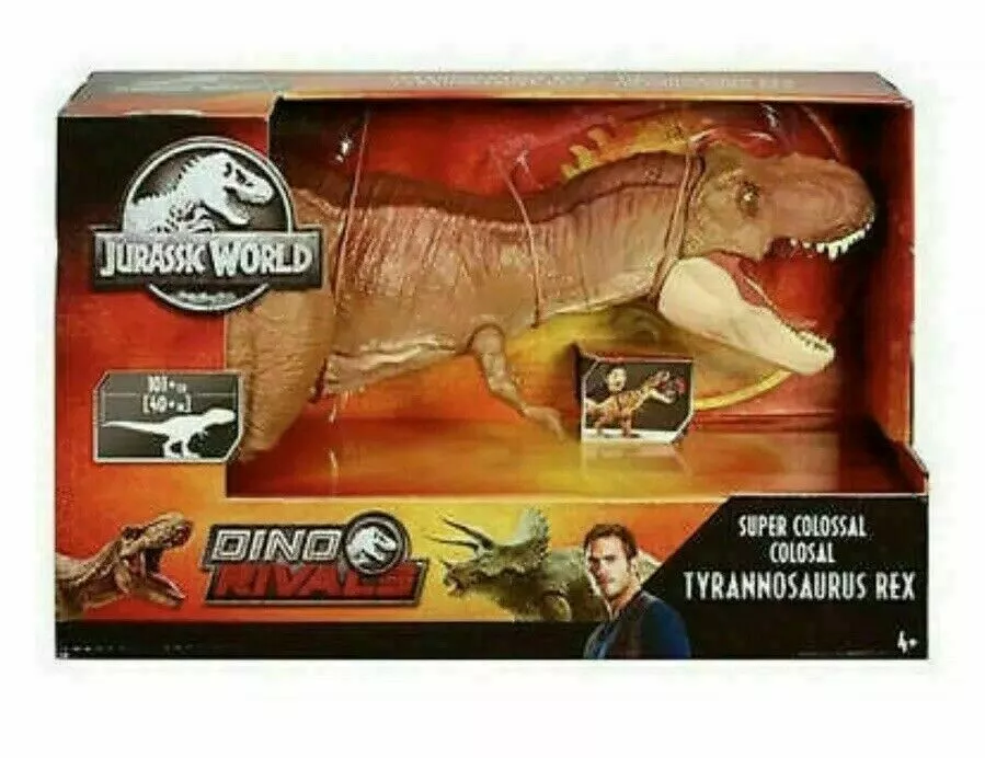 Jurassic World Super Colossale T-Rex Géant Dinosaure Jouet Figurine Tout  Neuf