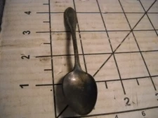 GM Co EP  P L  Monogram silverplate  Demitasse Spoon or Baby Spoon silverplate