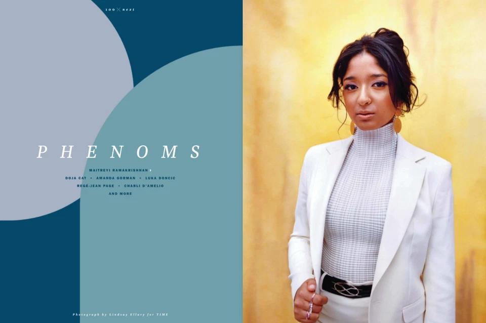 Time Magazine March 1 2021, Next 100 Most Influential, Dua Lipa By Kylie Minogue - Image 3 of 4