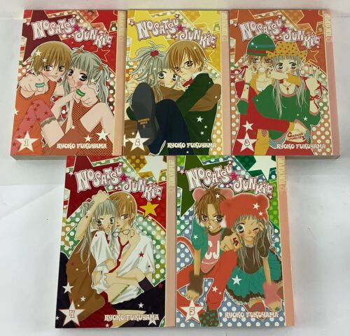 Nosatsu Junkie Books 1-5 Set English by Ryoko Fukuyama Manga Comics - Photo 1 sur 6