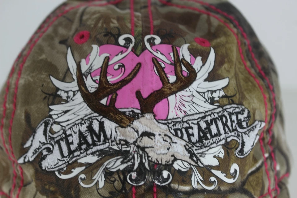 Team Realtree Camouflaged Hat, Cap - Image 2 of 4
