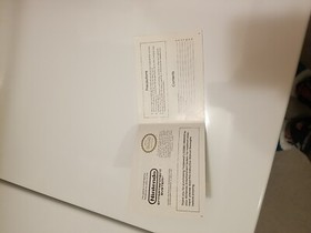 Double Dragon Nintendo NES Instruction Manual Only