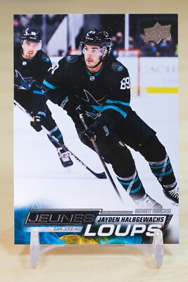 2022-23 Upper Deck Young Guns French #456 Jayden Halbegwachs - Jeunes Loups