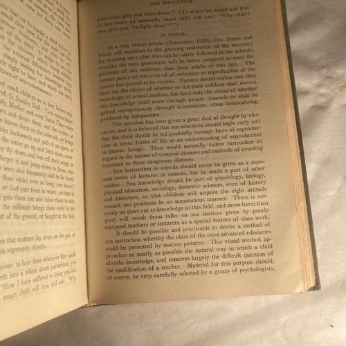 Sex Searchlights & Sane Sex Ethics, Lee A Stone, Hrsg. (Hardcover, 1928) - Bild 5 von 9