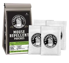 Grandpa Gus'S Extra-Strength Mouse Repellent Pouches, Cinnamon/Peppermint Oils R