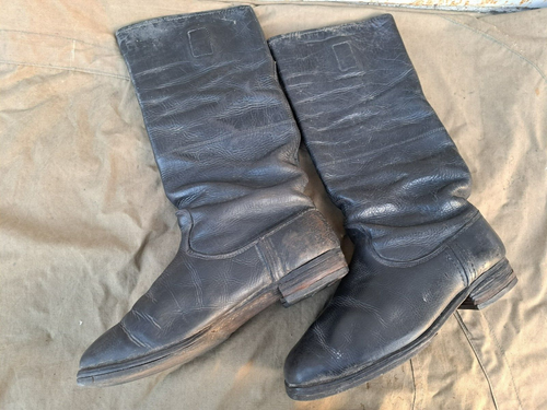 Sowjetische russische Kalbslederstiefel RKKA RIA WW1/WW2 Größe 43 (277) US10 - Bild 4 von 14